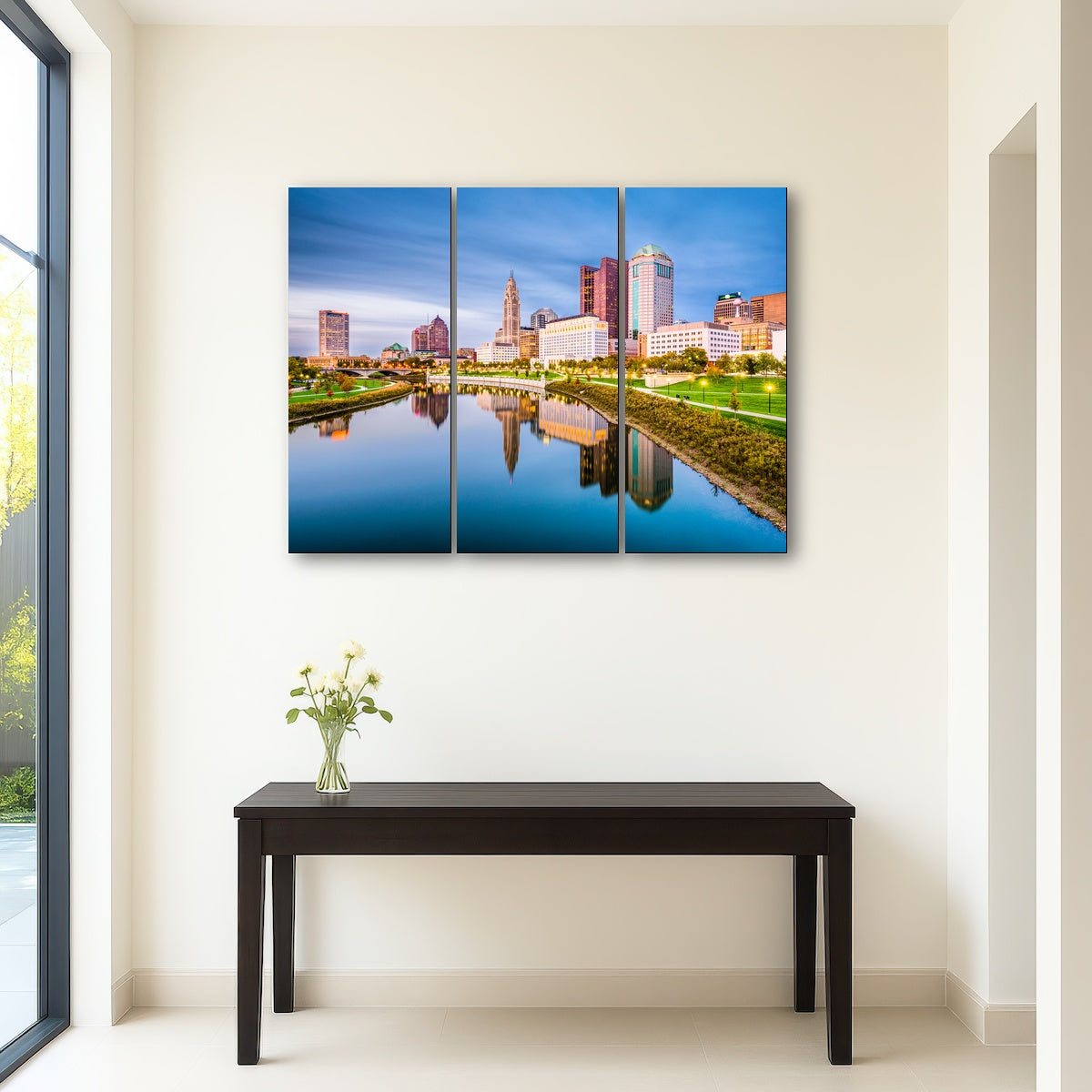 AUTO-MOCKUP ROOM | Columbus Ohio Skyline