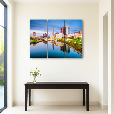 AUTO-MOCKUP ROOM | Columbus Ohio Skyline