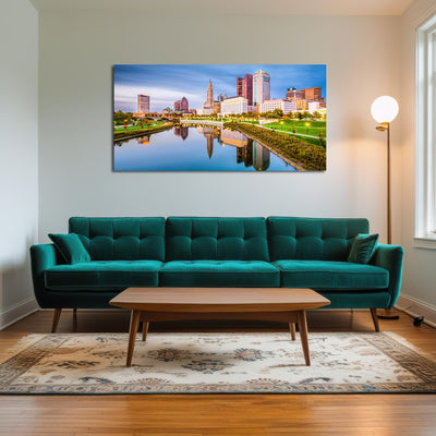 AUTO-MOCKUP ROOM | Columbus Ohio Skyline