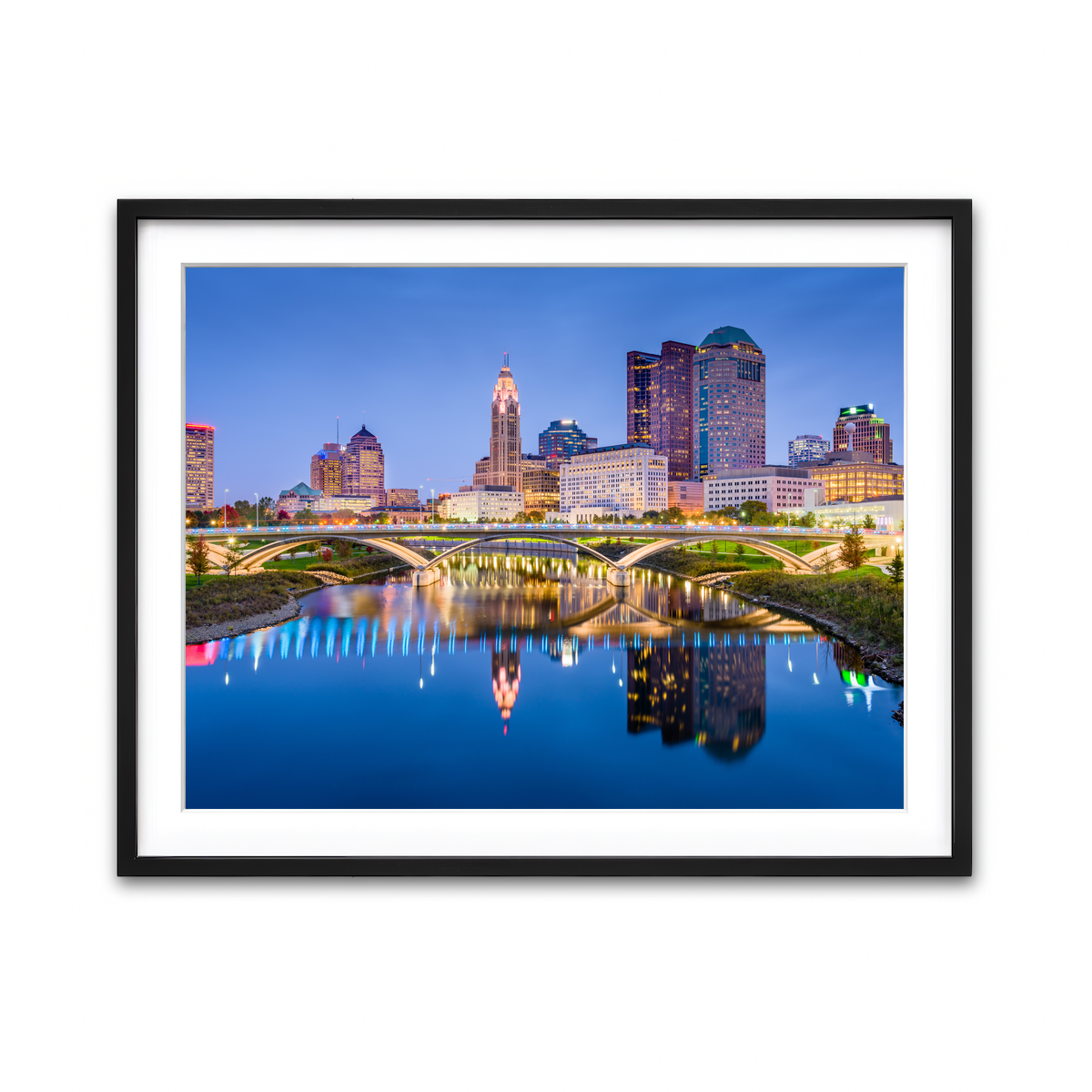 Framed Print 4x3 Black