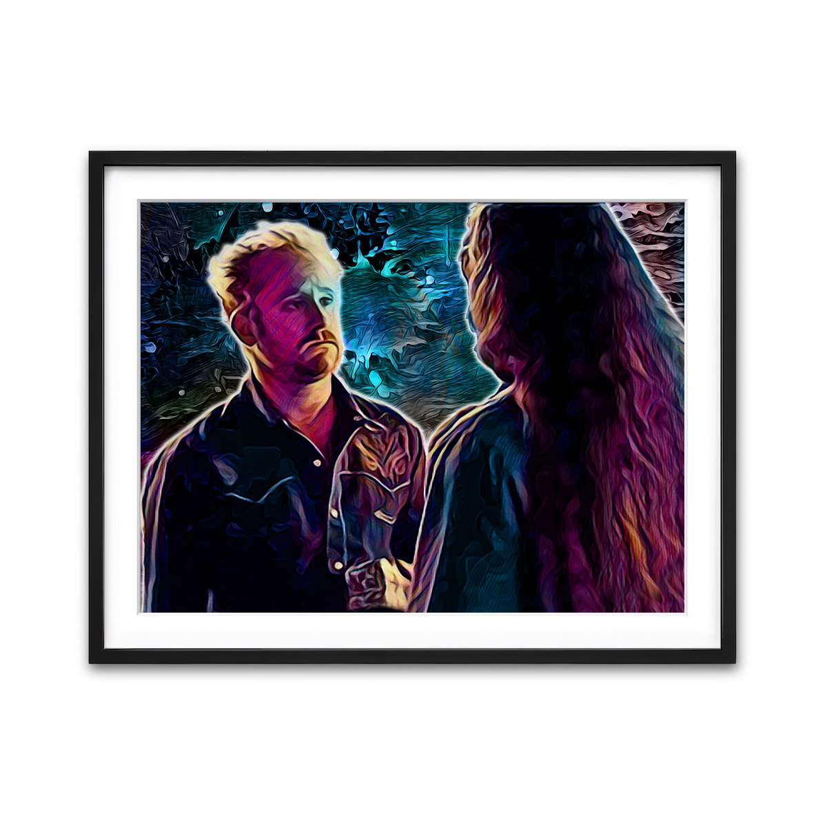 Framed Print 4x3 Black