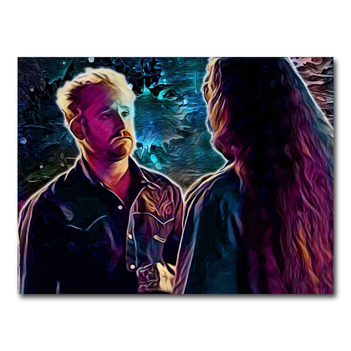 AUTO-MOCKUP WHITE | Comanche Hell or High Water | 1 Piece | Gallery Wrap Canvas | group=4x3