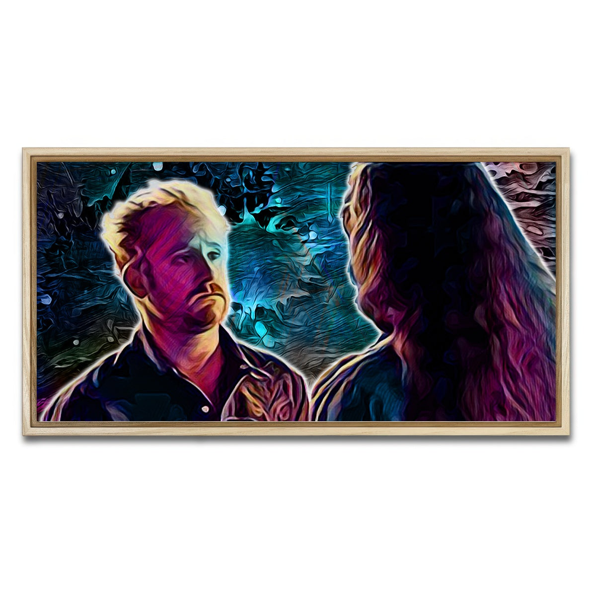 AUTO-MOCKUP WHITE | Comanche Hell or High Water | 1 Piece | Natural Framed Canvas | group=2x1