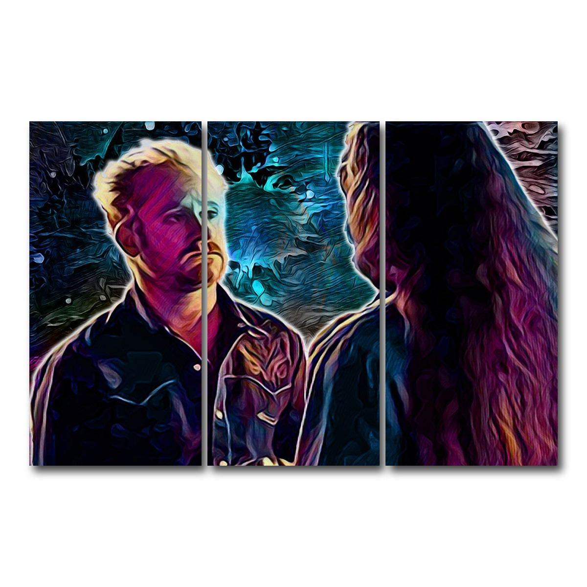 AUTO-MOCKUP WHITE | Comanche Hell or High Water | 3 Piece | Gallery Wrap Canvas | group=12x24