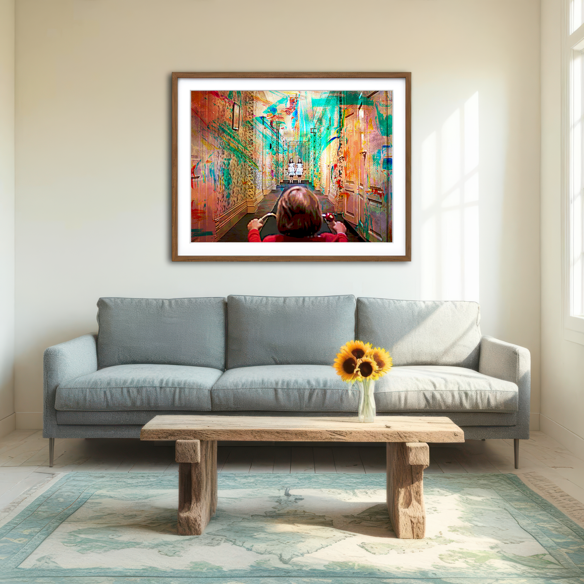 AUTO-MOCKUP ROOM | Come Play With Us Danny Wall Art