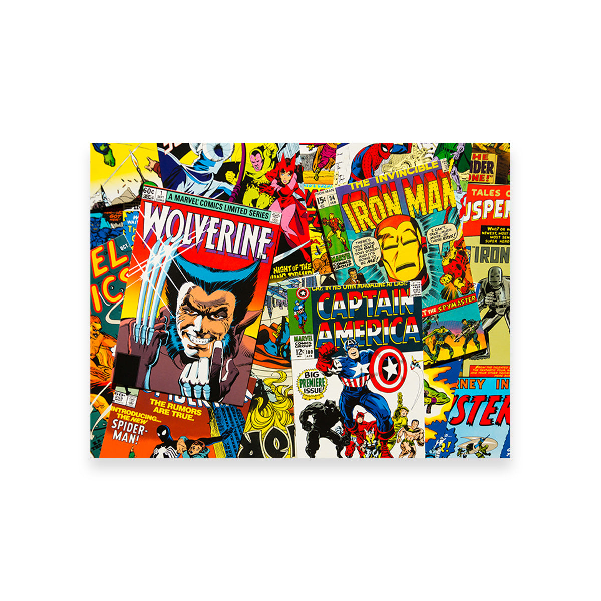 Comic Covers Wall Art