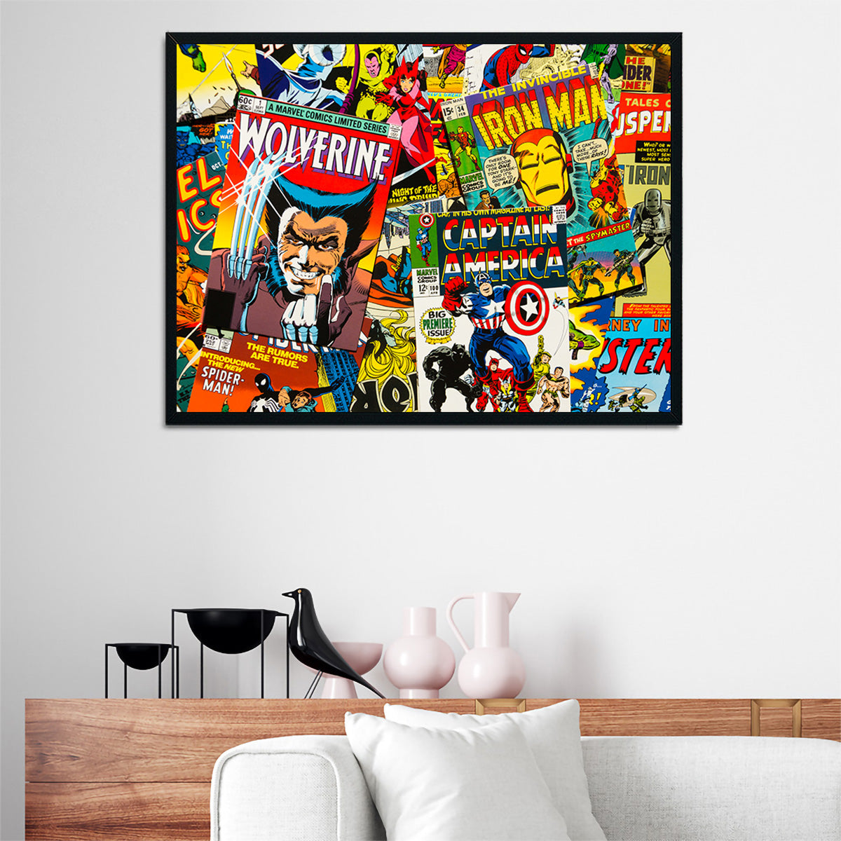 Comic Covers Wall Art