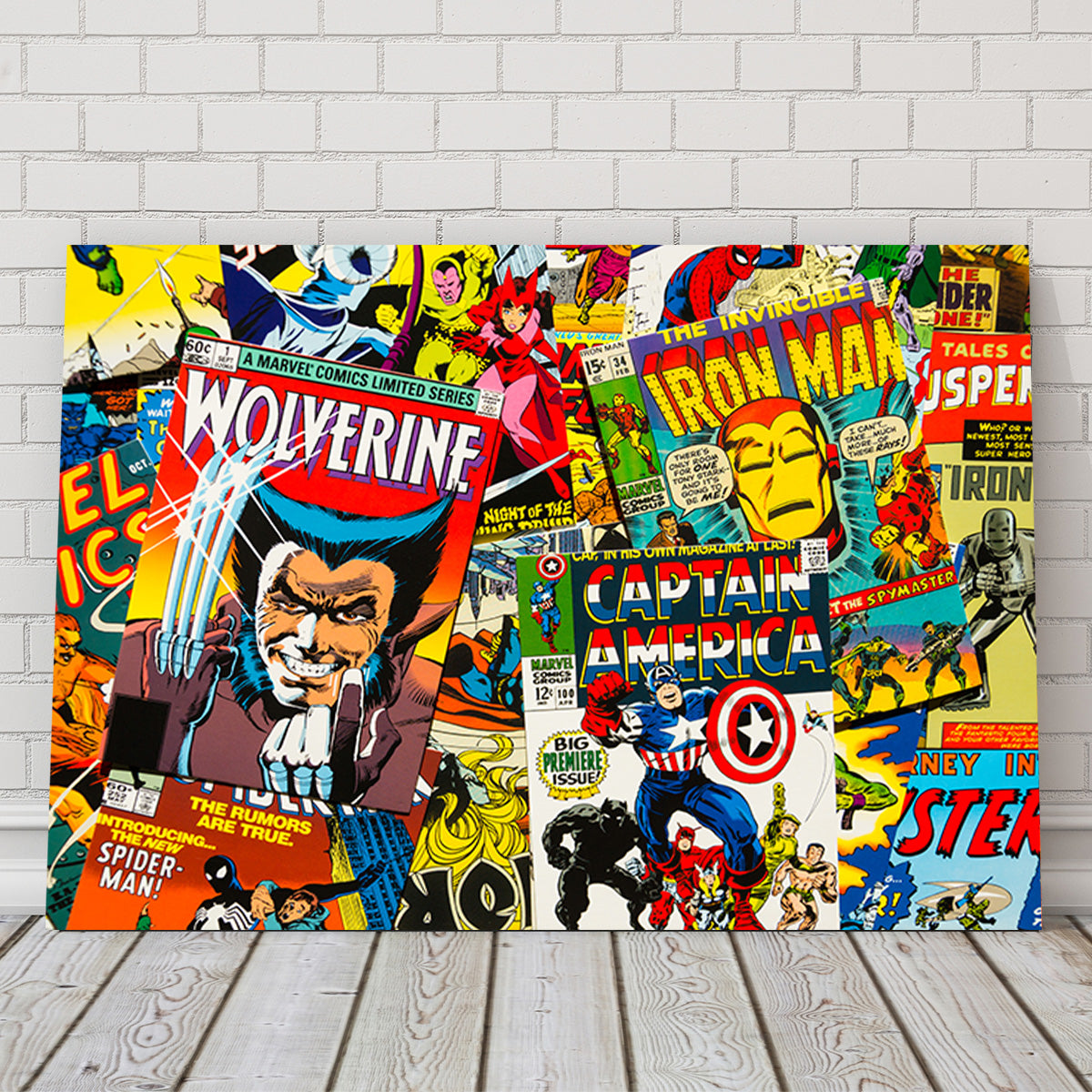 Comic Covers Wall Art