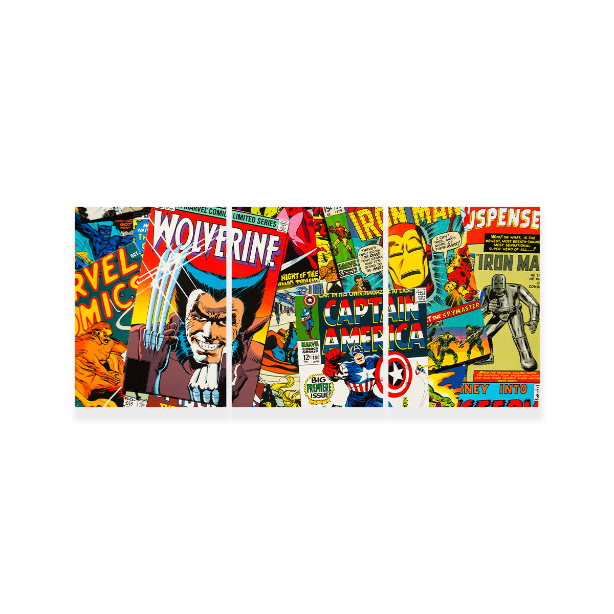 Comic Covers Wall Art