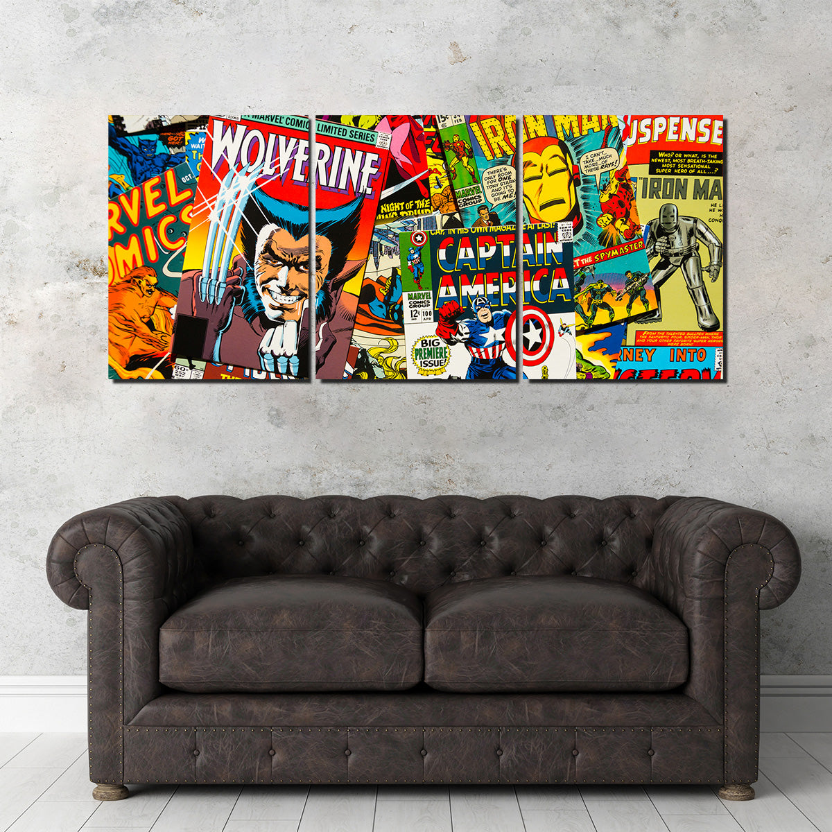 Comic Covers Wall Art