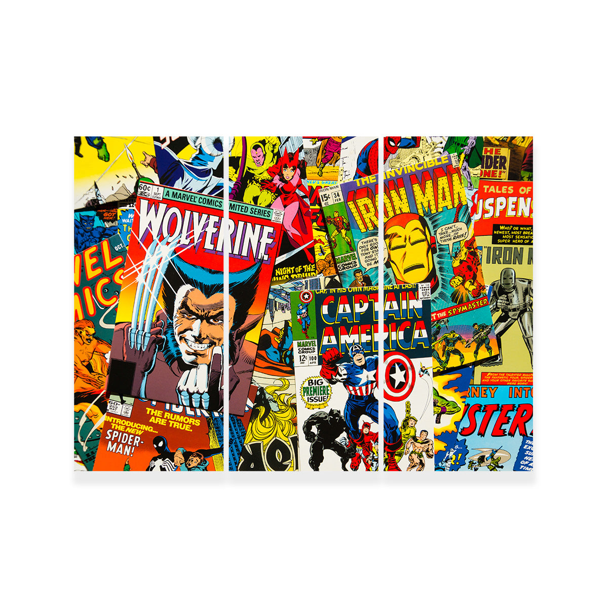 Comic Covers Wall Art