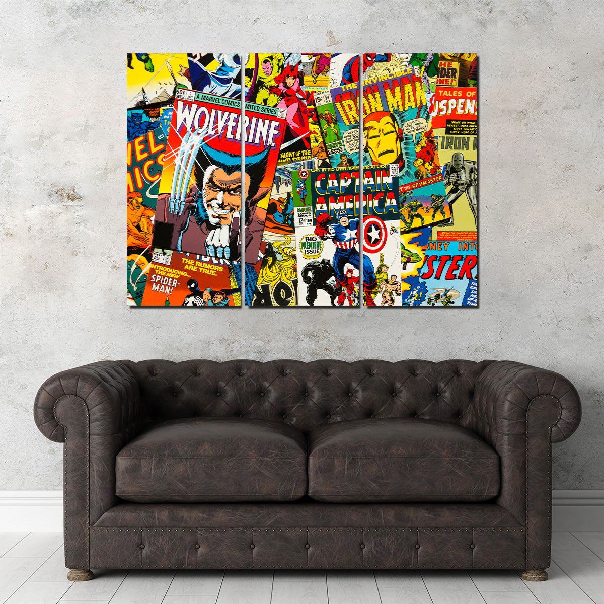 Comic Covers Wall Art