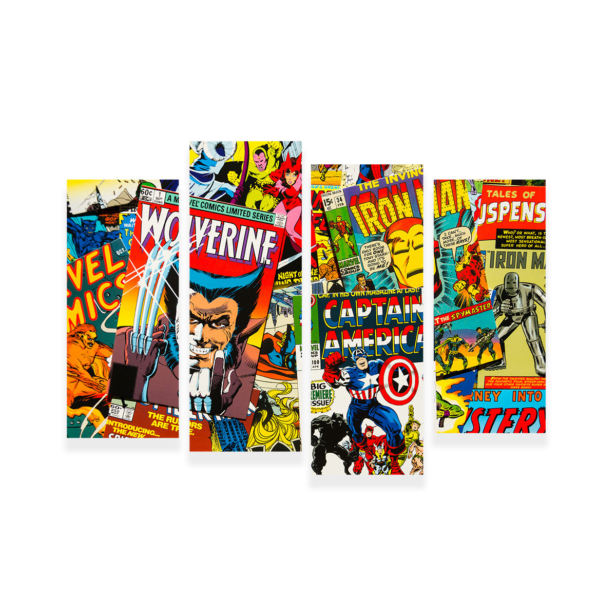 Comic Covers Wall Art