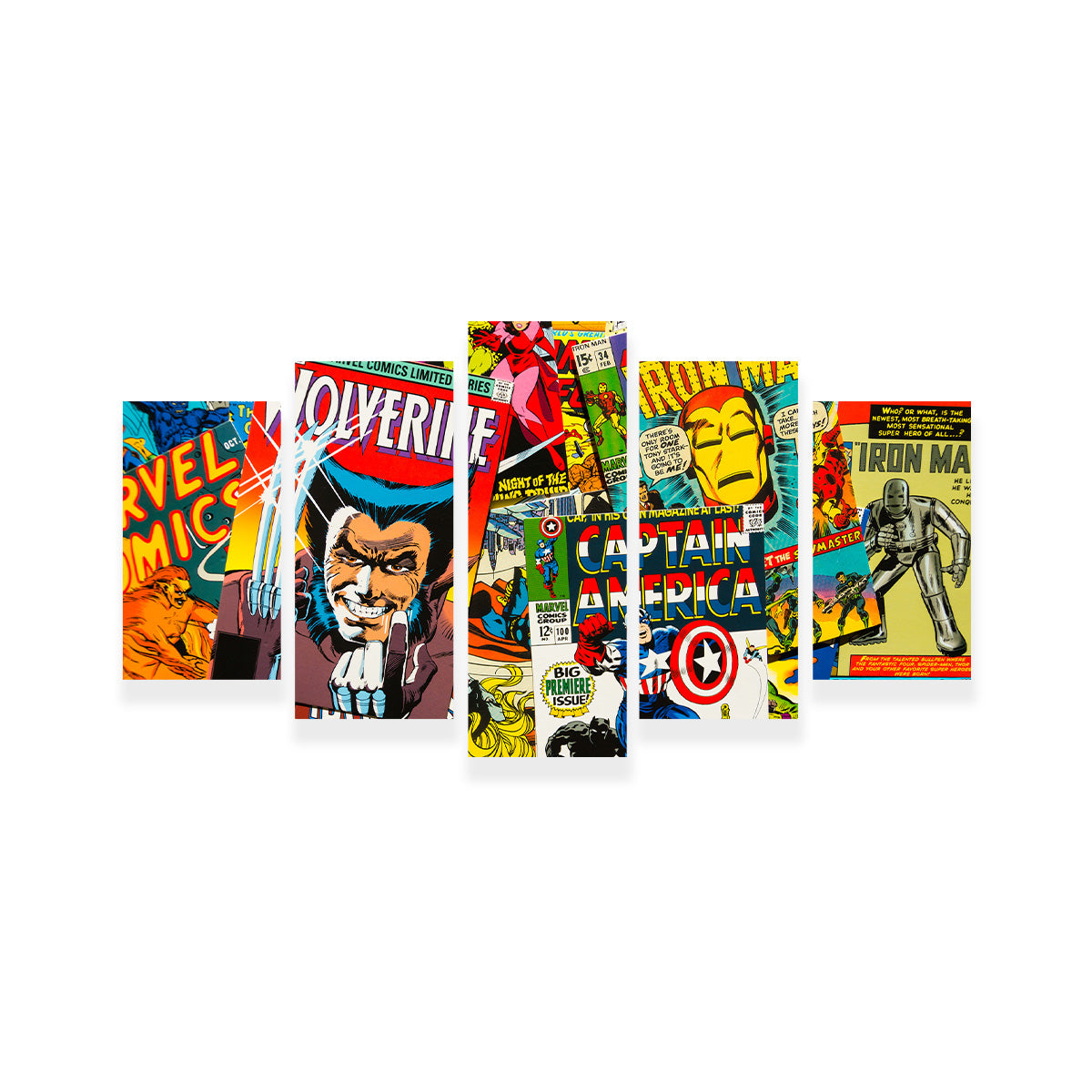 Comic Covers Wall Art