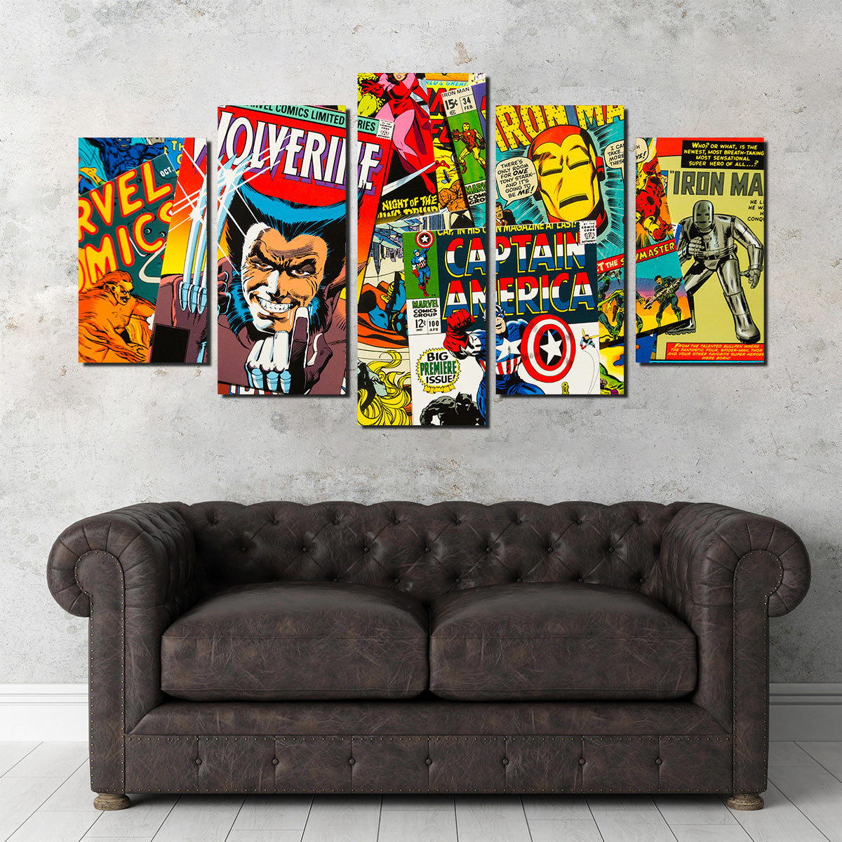 Comic Covers Wall Art