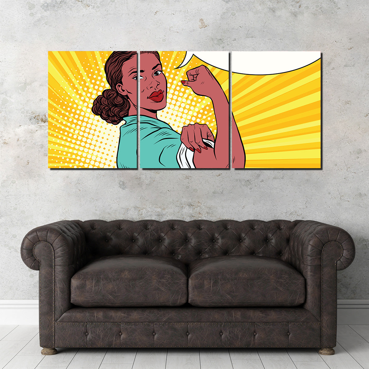 Comic We Can Do It Wall Art