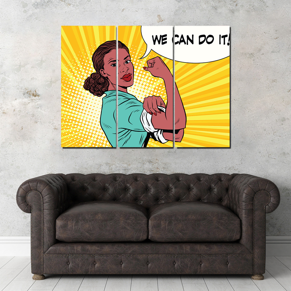 Comic We Can Do It Wall Art