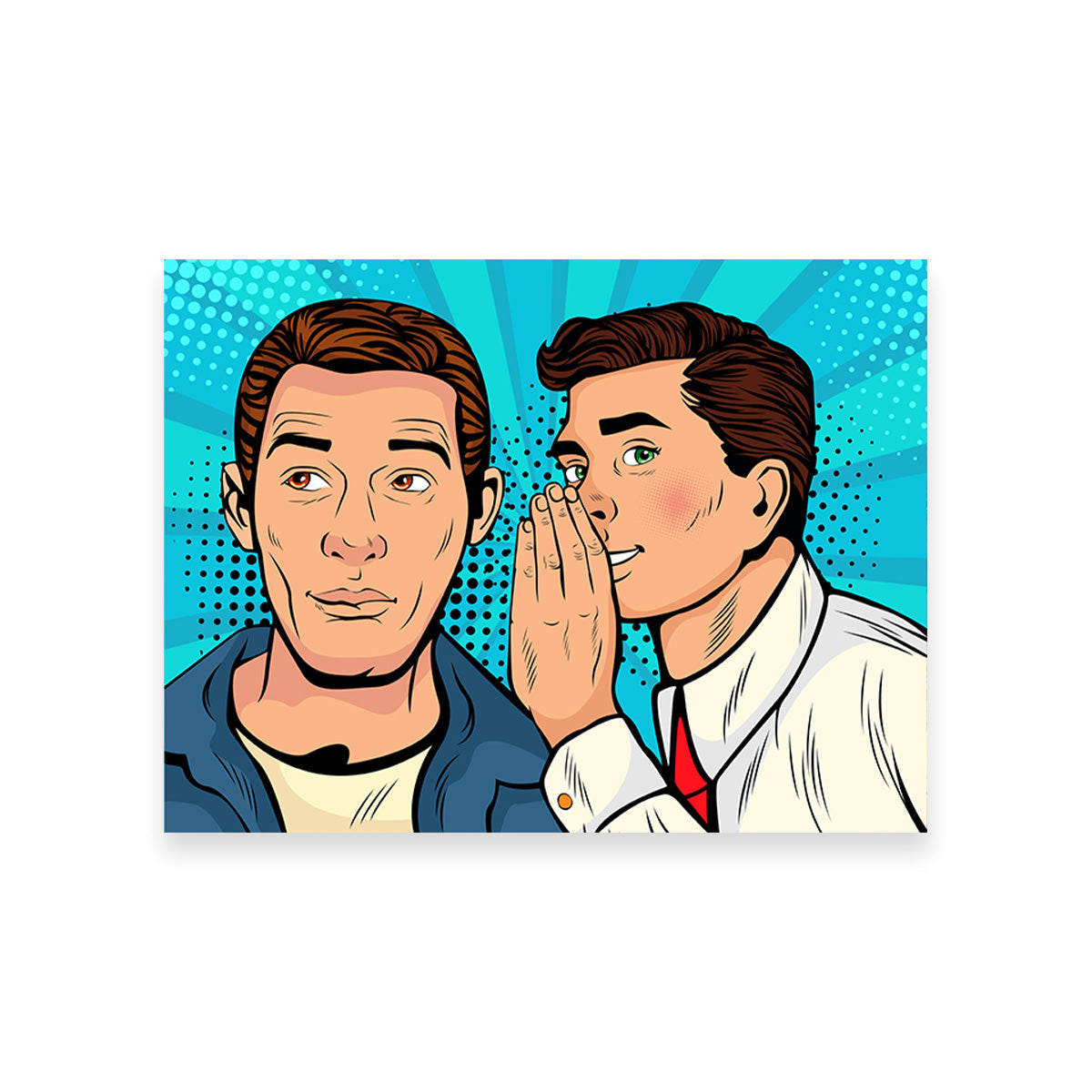 Comic Whisper Wall Art