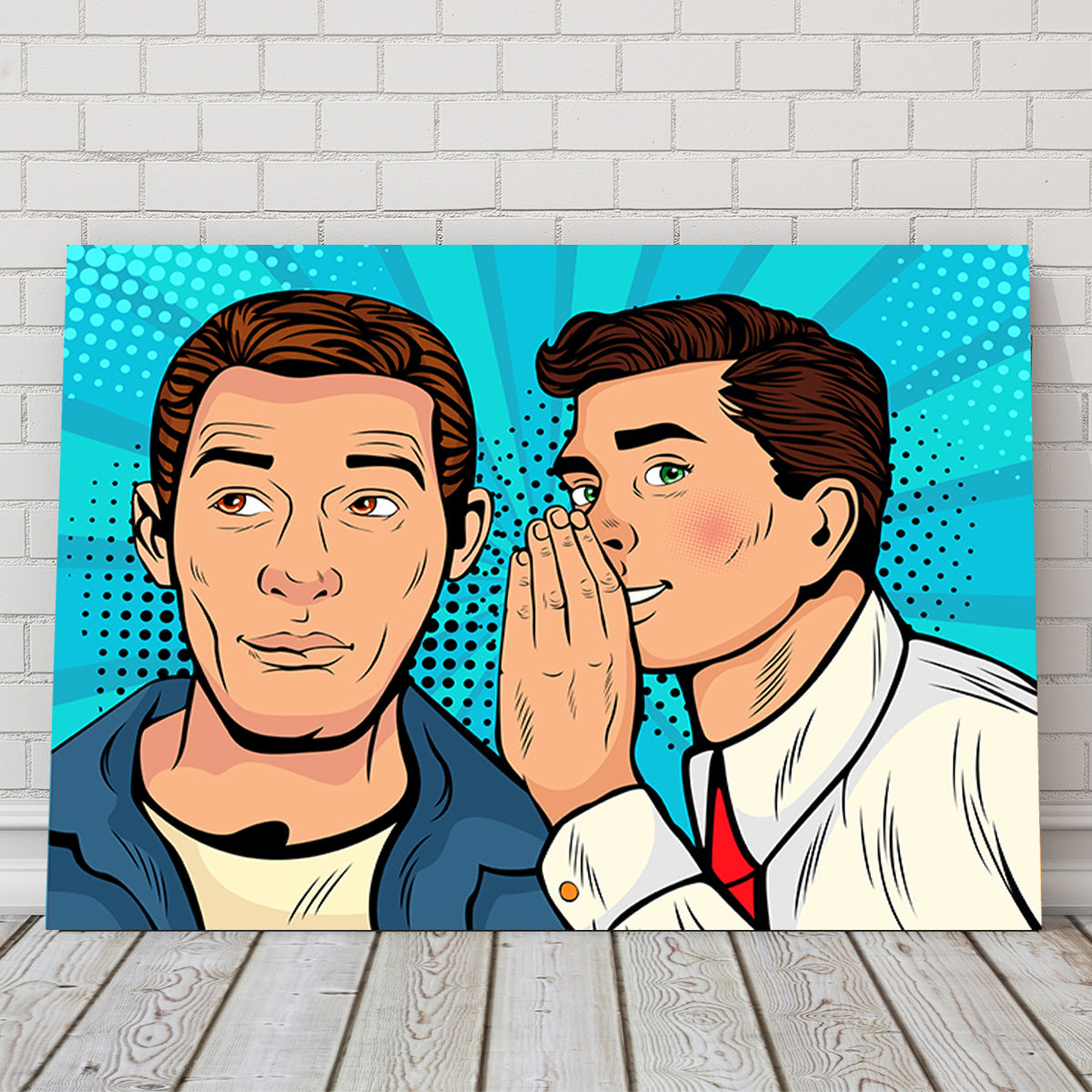 Comic Whisper Wall Art