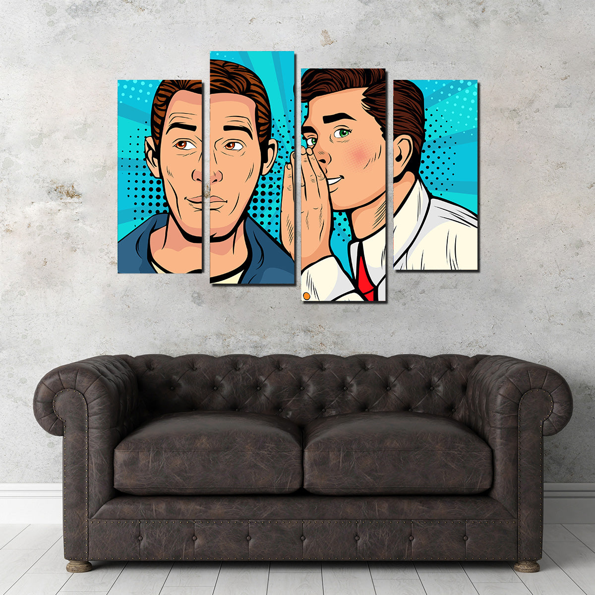 Comic Whisper Wall Art