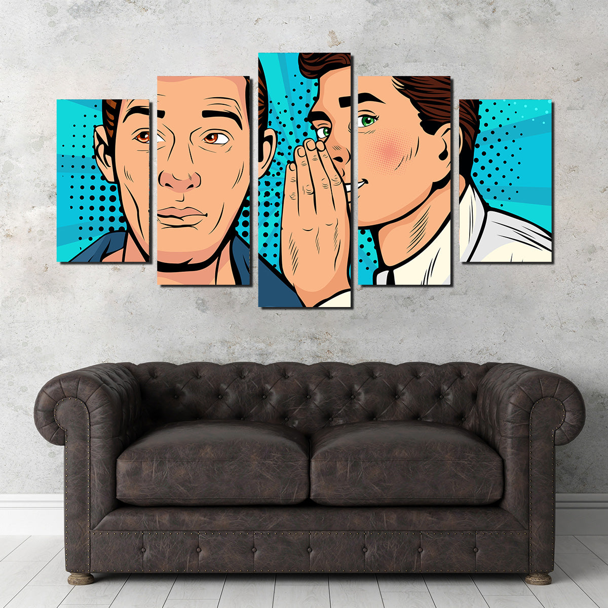 Comic Whisper Wall Art