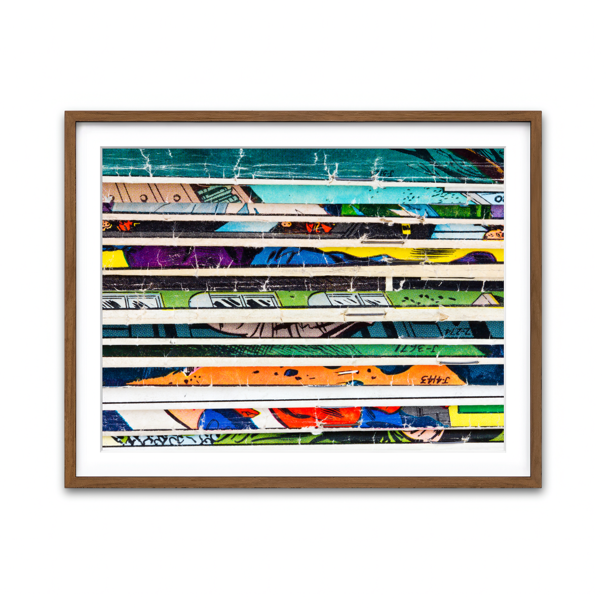 Framed Print 4x3 Walnut