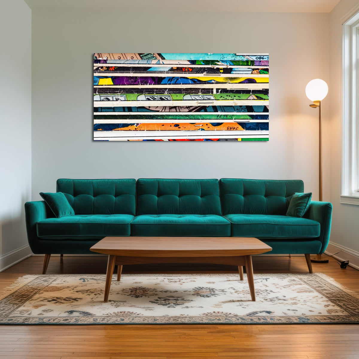 AUTO-MOCKUP ROOM | Comic Book Stack