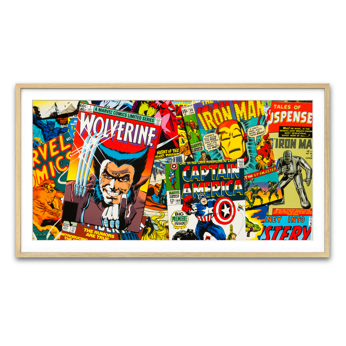 Framed Print 2x1 Natural