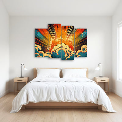 AUTO-MOCKUP ROOM | Comic book explosion