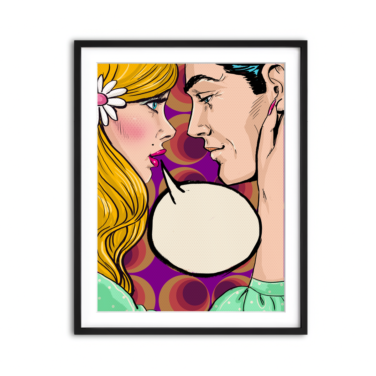 Framed Print 3x4 Black