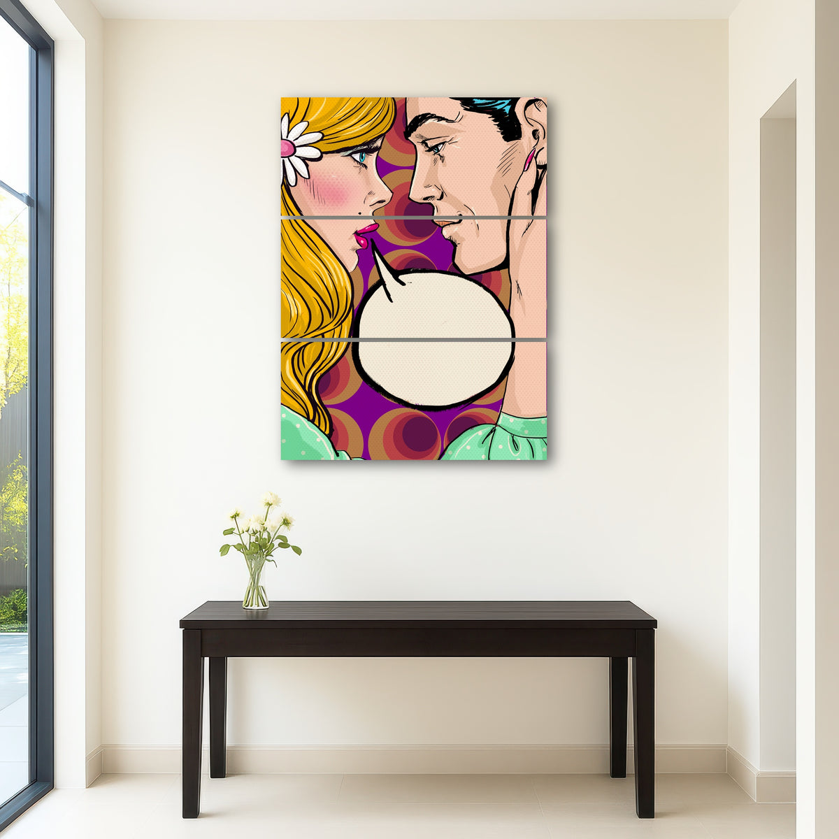 AUTO-MOCKUP ROOM | Comic first kiss