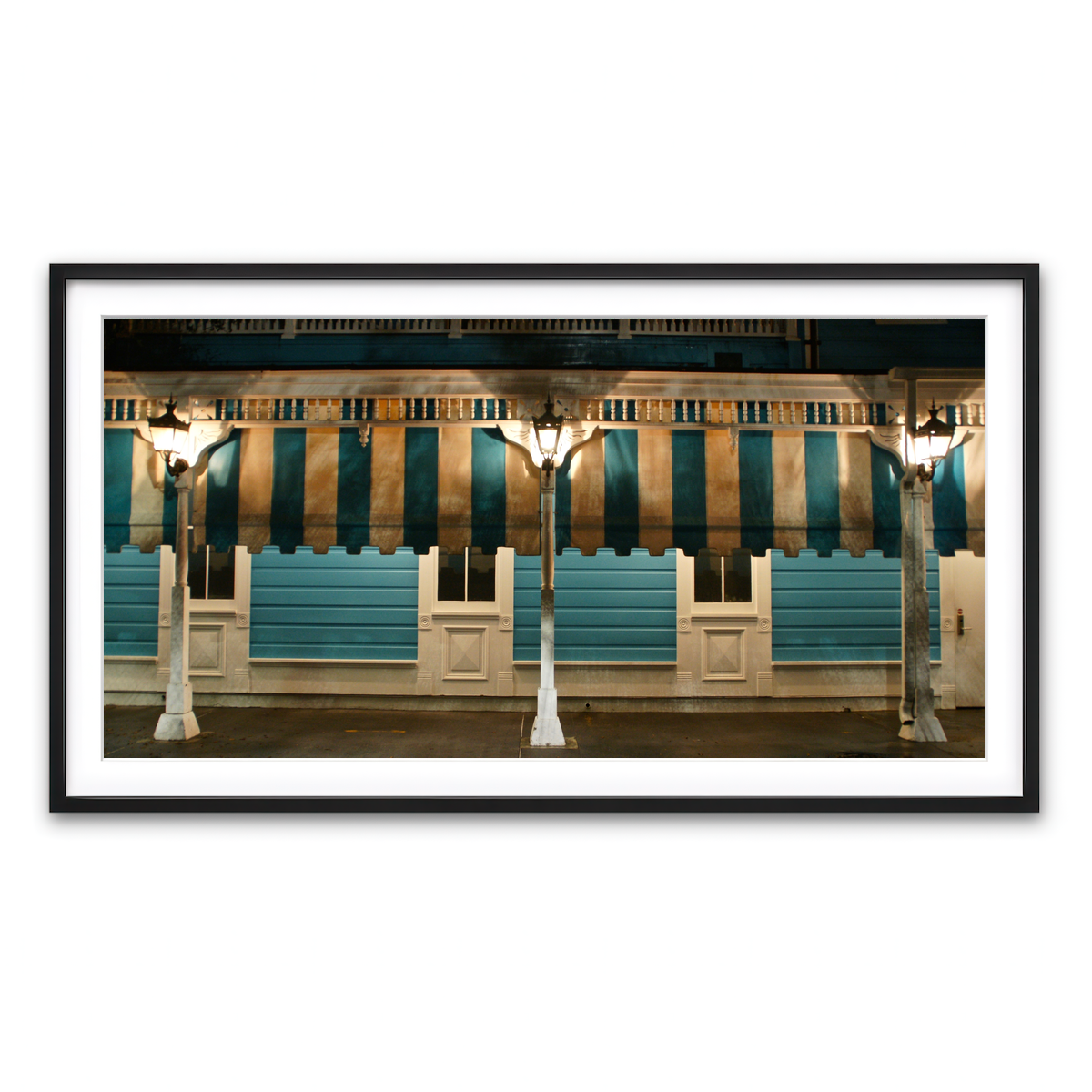 Framed Print 2x1 Black