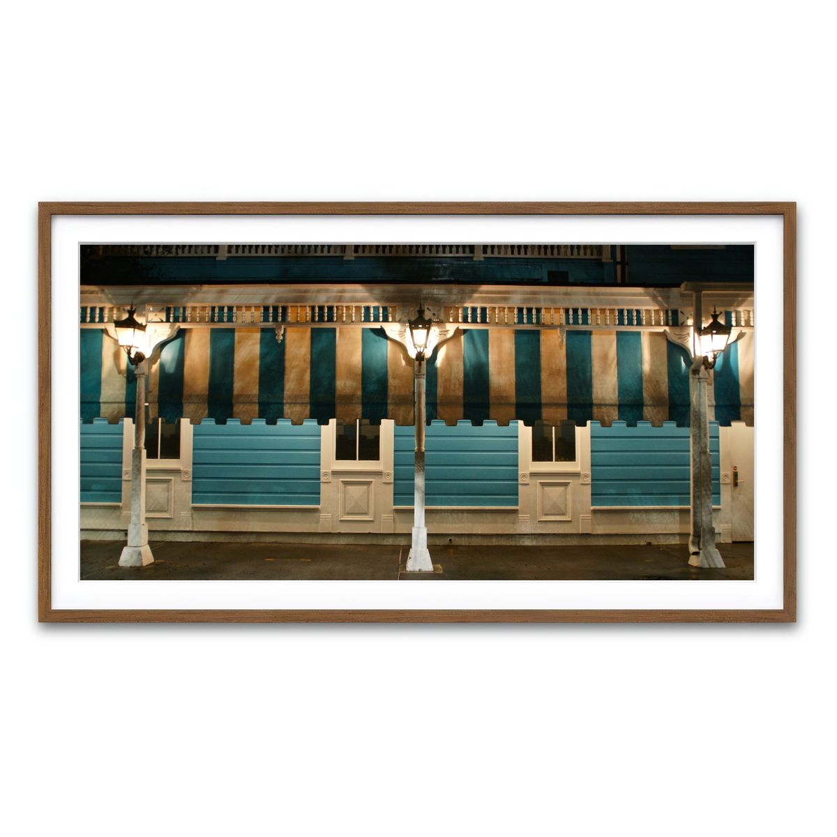 Framed Print 2x1 Walnut