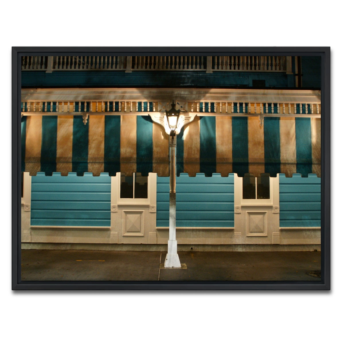 AUTO-MOCKUP WHITE | Commander's Palace, New Orleans | 1 Piece | Black Framed Canvas | group=4x3