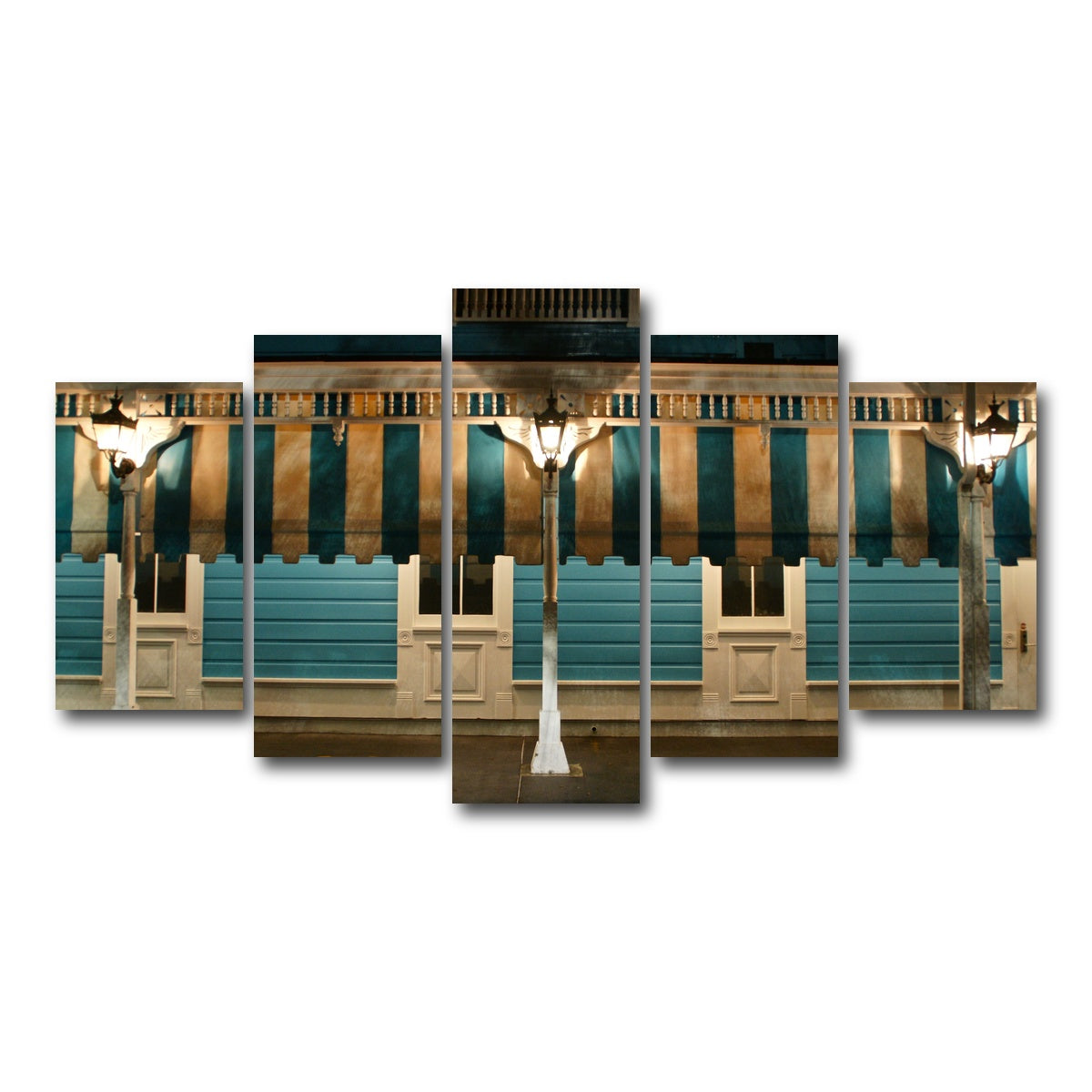 AUTO-MOCKUP WHITE | Commander's Palace, New Orleans | 5 Piece | Gallery Wrap Canvas | group=5_normal