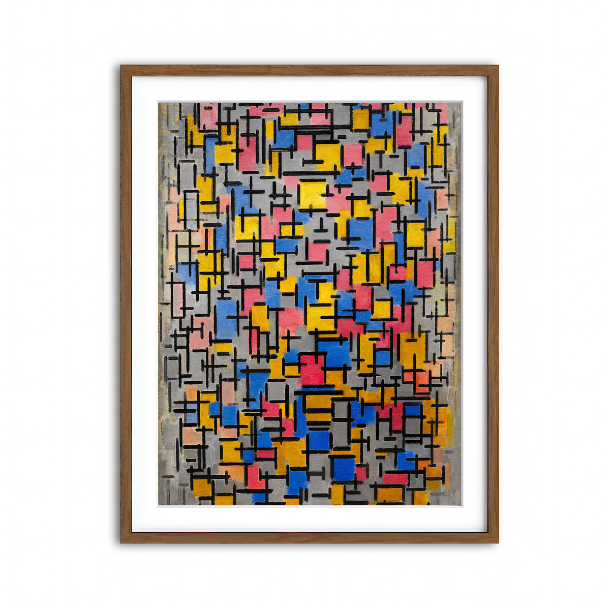 Framed Print 3x4 Walnut