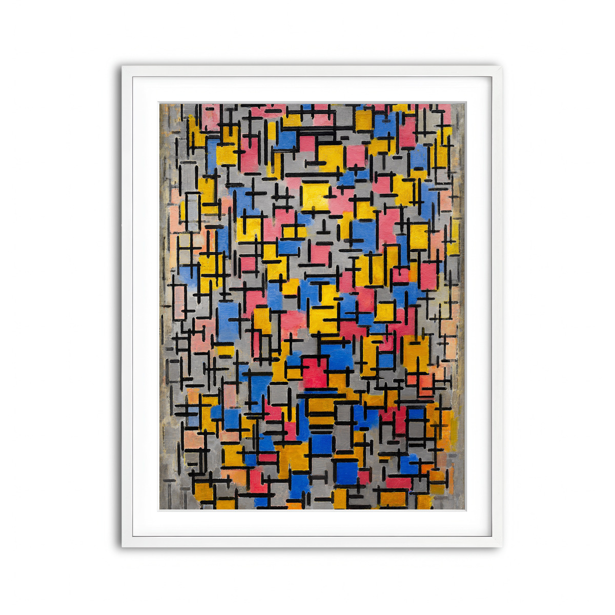 Framed Print 3x4 White