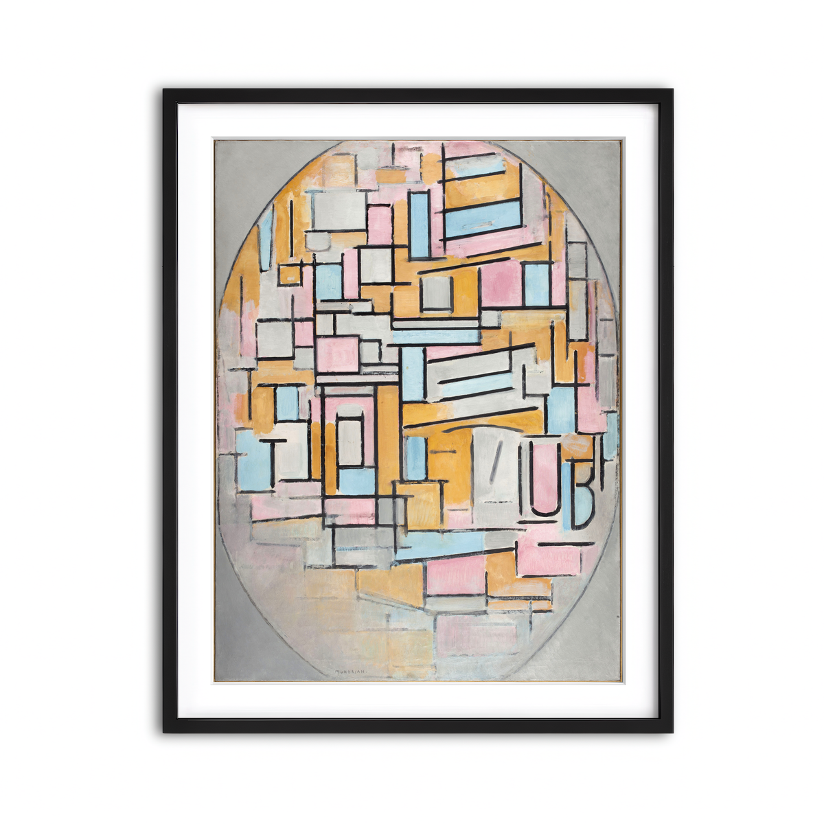 Framed Print 3x4 Black