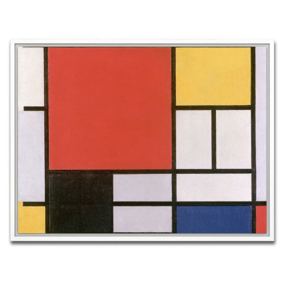 AUTO-MOCKUP WHITE | Composition No III | 1 Piece | White Framed Canvas | group=4x3