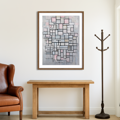 AUTO-MOCKUP ROOM | Composition No IV Wall Art