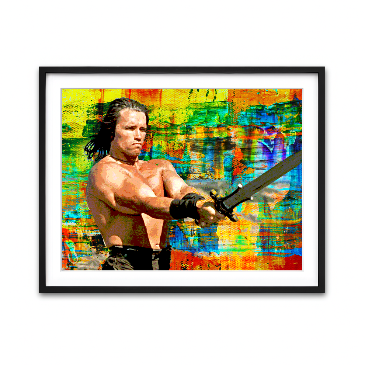 Framed Print 4x3 Black