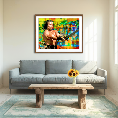 AUTO-MOCKUP ROOM | Conan the Barbarian Wall Art