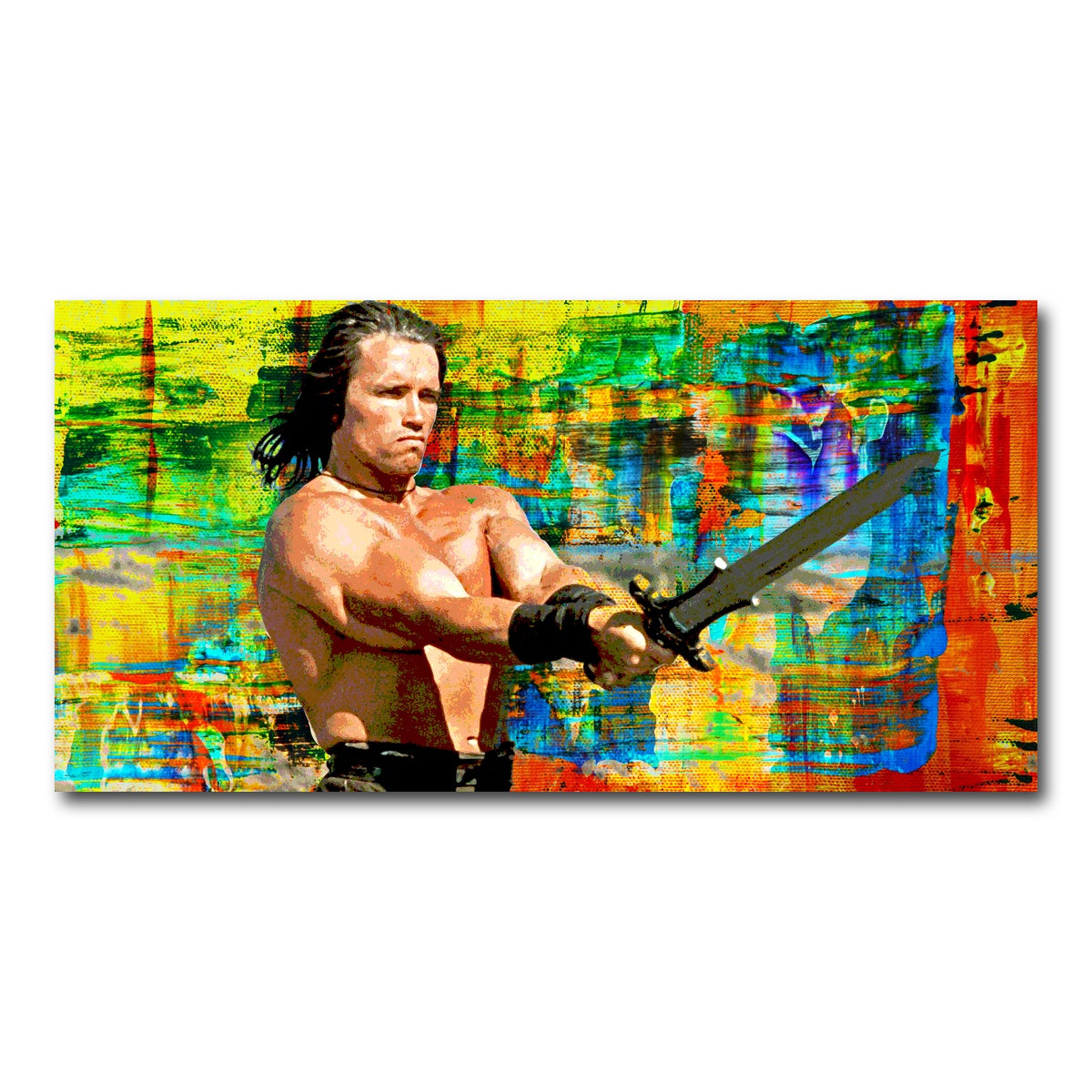 AUTO-MOCKUP WHITE | Conan the Barbarian | 1 Piece | Gallery Wrap Canvas | group=2x1
