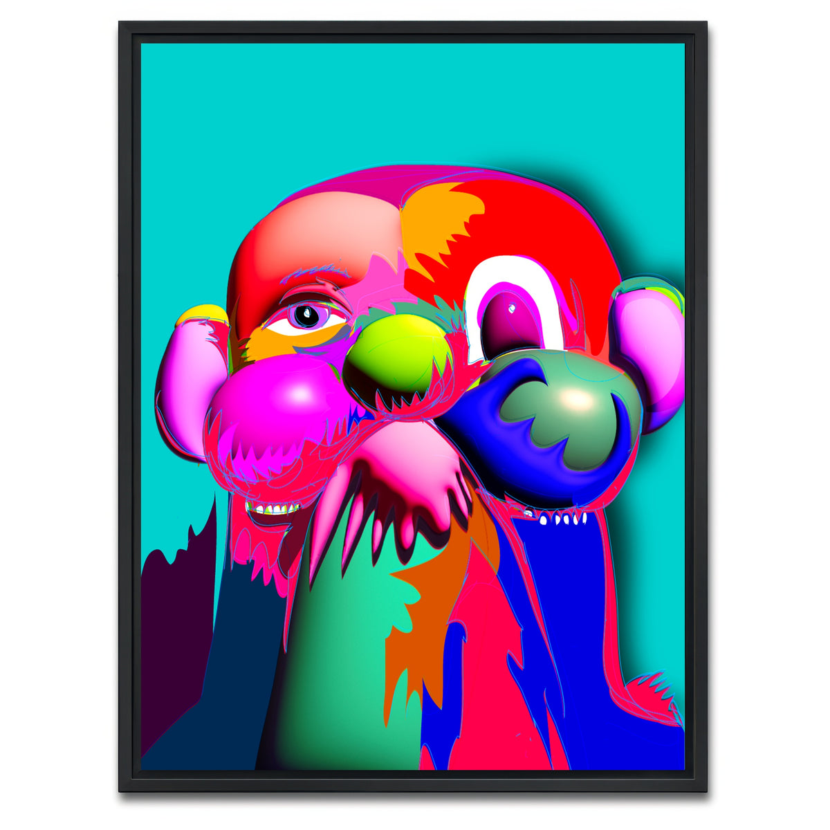 AUTO-MOCKUP WHITE | Condo Drome | 1 Piece | Black Framed Canvas | group=3x4