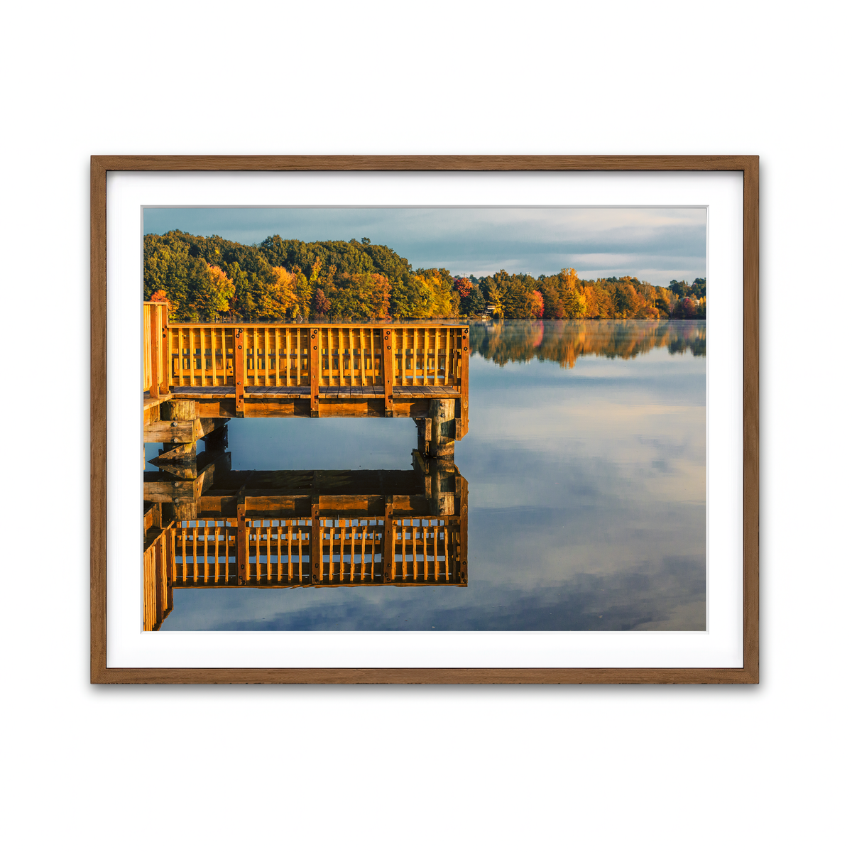Framed Print 4x3 Walnut