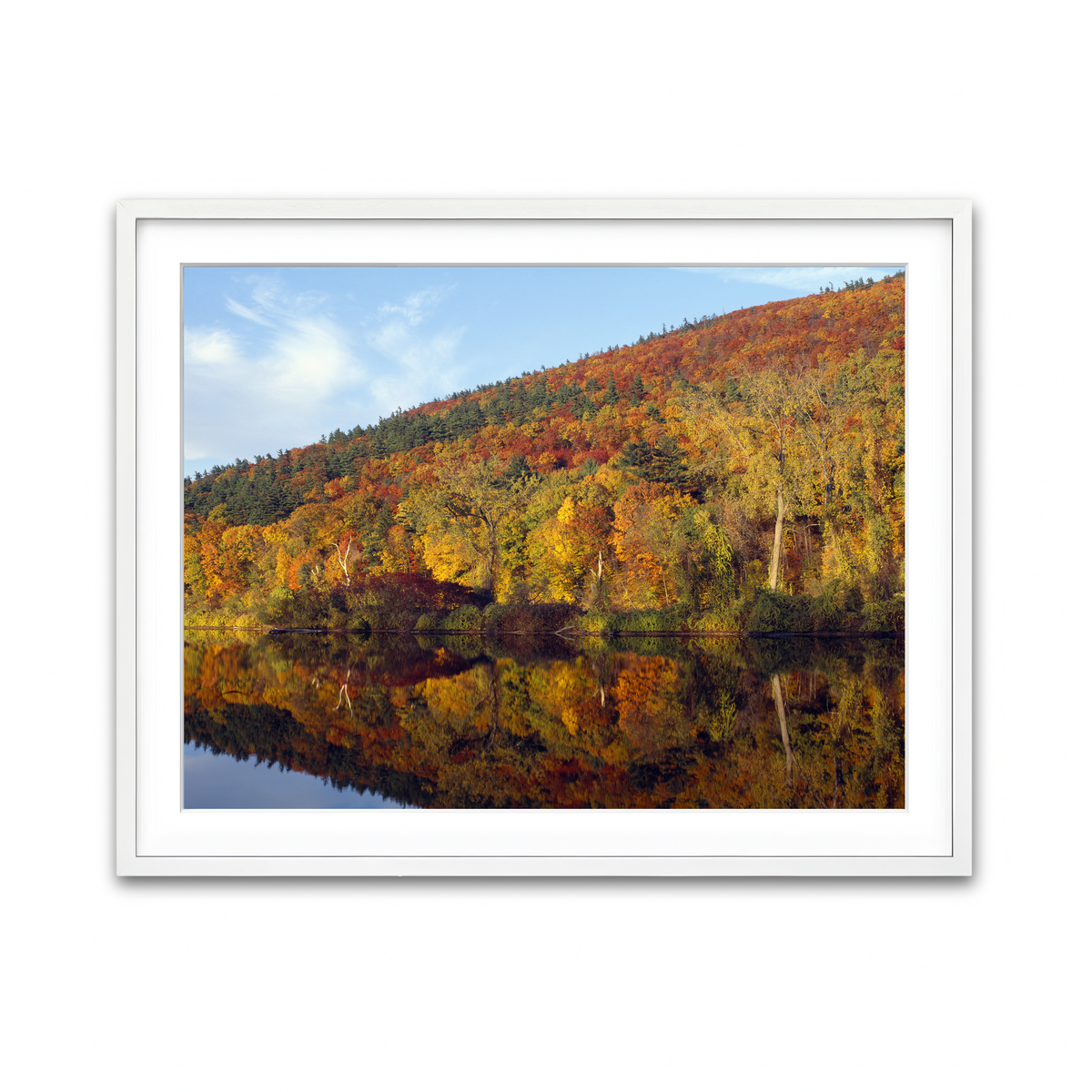 Framed Print 4x3 White