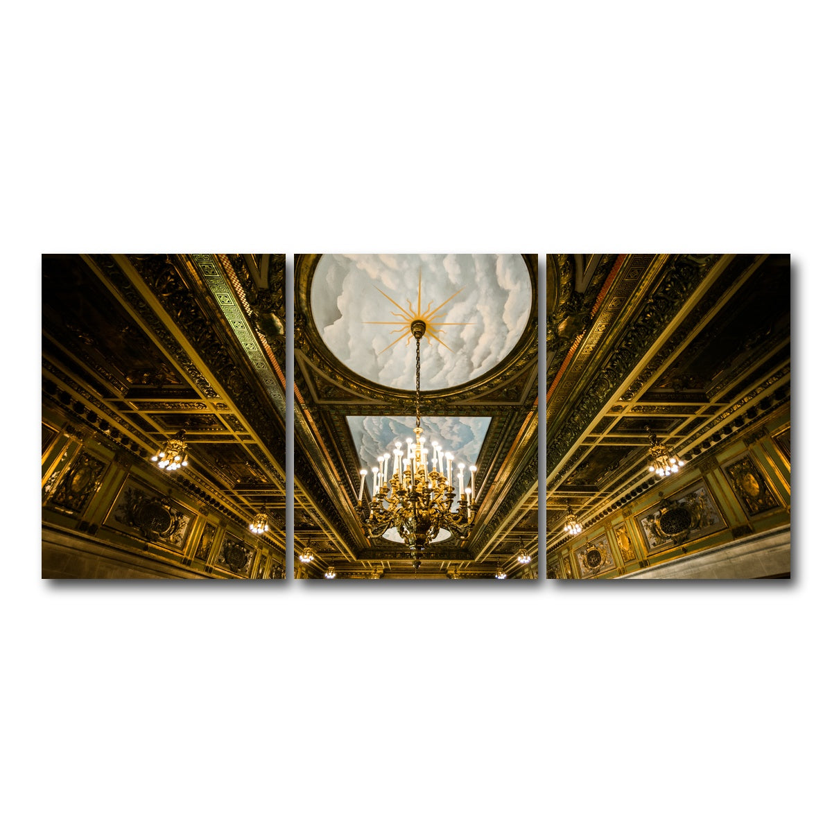 AUTO-MOCKUP WHITE | Connecticut State Library - Interior | 3 Piece | Gallery Wrap Canvas | group=18x24