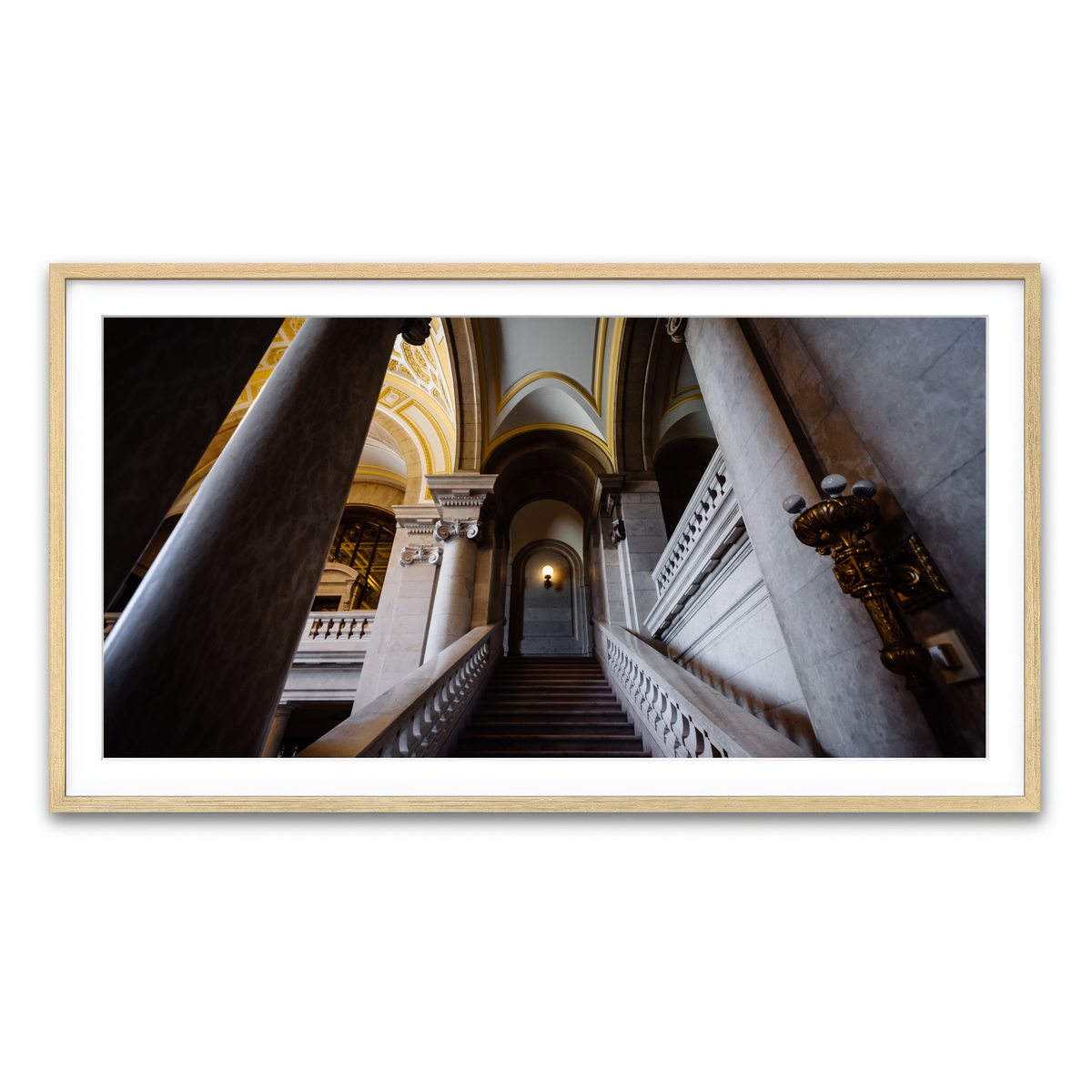 Framed Print 2x1 Natural