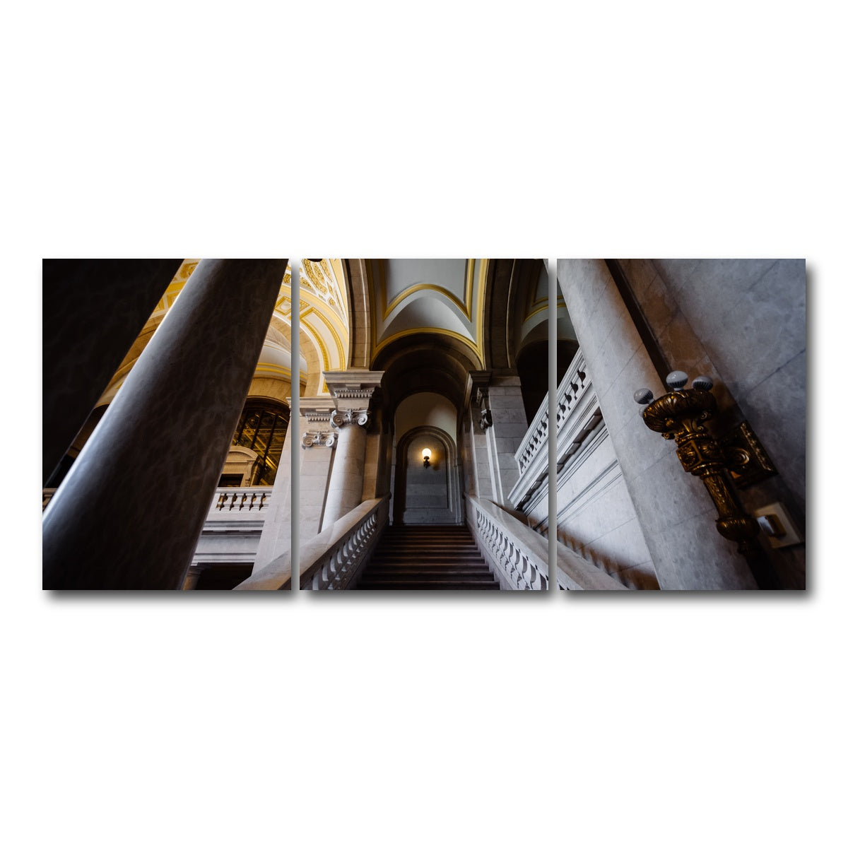 AUTO-MOCKUP WHITE | Connecticut State Library | 3 Piece | Gallery Wrap Canvas | group=18x24