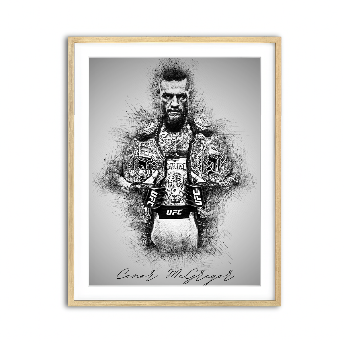 Framed Print 3x4 Natural